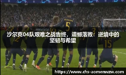 沙尔克04队艰难之战告终，遗憾落败：逆境中的坚韧与希望